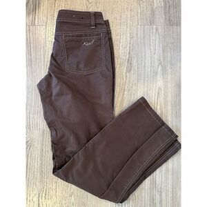 Kuhl Women's  Brown  Pants Jeans Outdoor Hiking Low Rise Size 6Reg